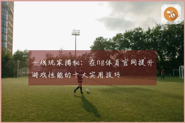 一线玩家揭秘：在ng体育官网提升游戏性能的十大实用技巧